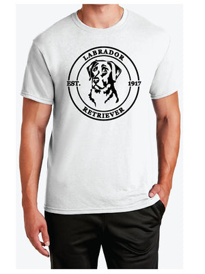 Labrador T-Shirts: High-Quality Combed Ring-Spun Cotton Shirt